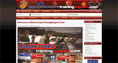 Desktop Screenshot of marinecorpstrainingsupport.com
